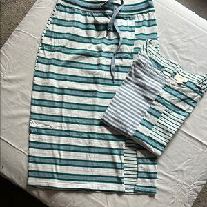 Striped Skirt and Top Set
